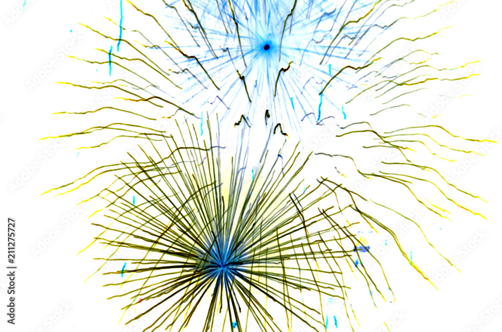 Naklejka premium illustration celebration happy new year