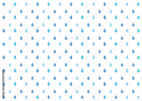 水・雫の背景素材（パターン）