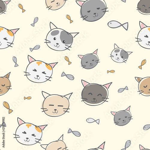 Kitty crowd  Keely Reyes  Wallpapers bonitos Papel de parede de gato  Desenhos de gatos
