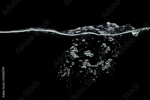 Water black background © Tsiumpa