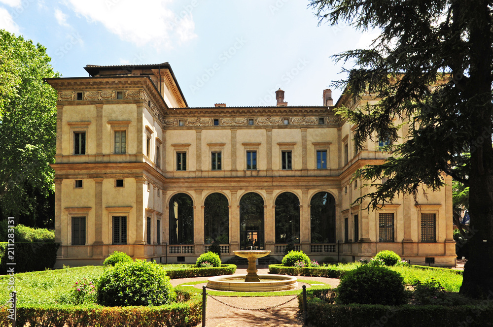 Fototapeta premium Roma, Villa Farnesina a Trastevere