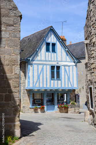 Ville de Guérande en Loire-Atlantique en Bretagne