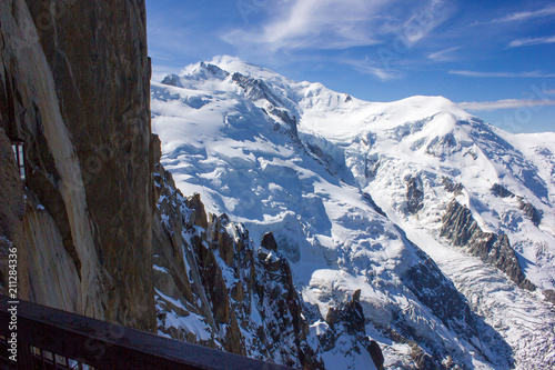 Schneekuppe des Mont-Blanc