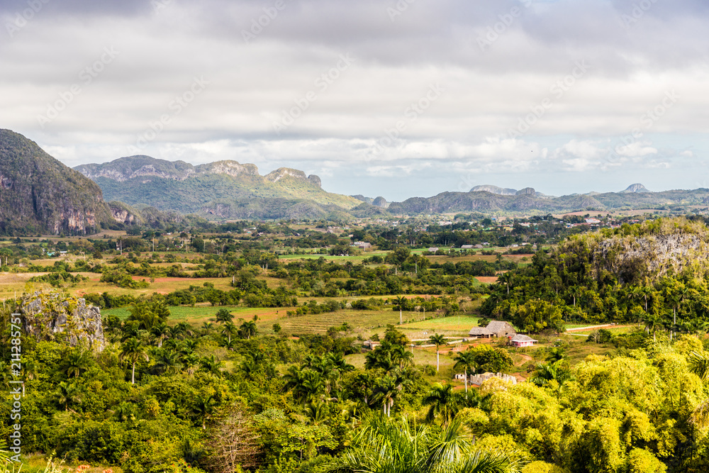 A typical view in Vinales Cuba