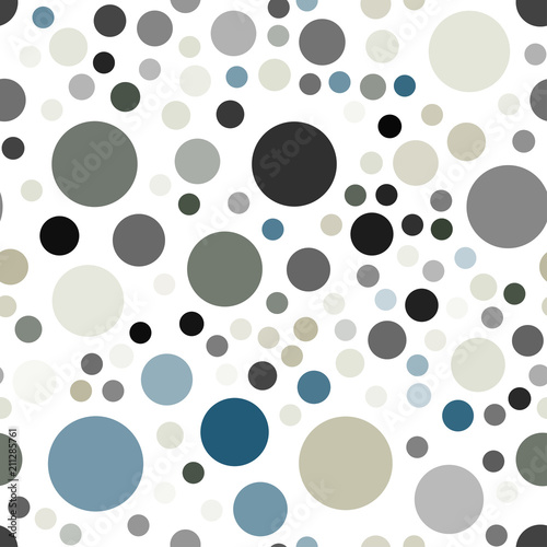 Light Blue, Yellow vector seamless backdrop with dots.