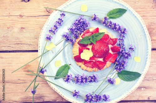 Kuchen - Erdbeeren - Erdbee...