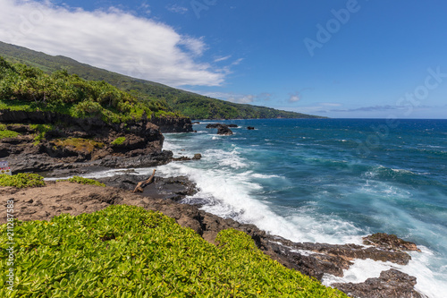 Scenic Maui Coastline Near Hana photo