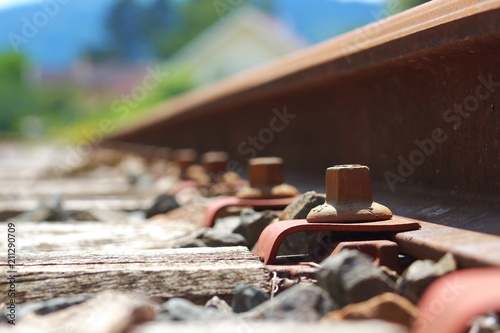 Rail coloré