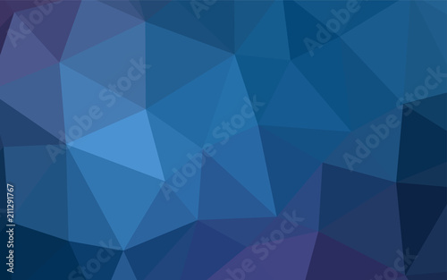 Light Purple vector low poly layout. © smaria2015