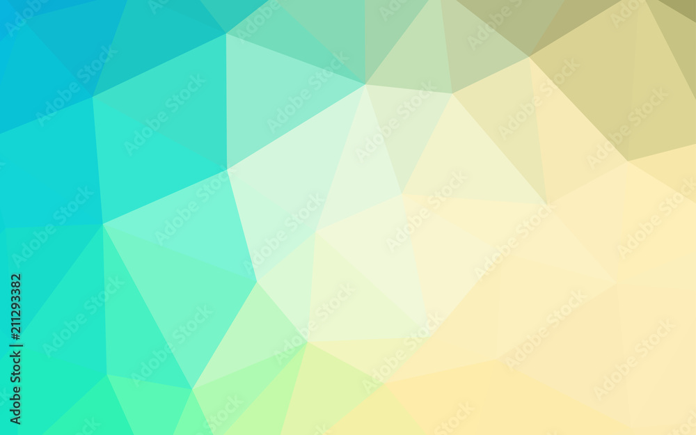 Light Blue, Green vector gradient triangles texture. Light Blue, Green vector gradient triangles texture.