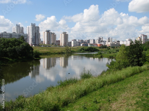 Cityscape. Minsk city.