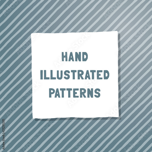Vector hand-illustrated seamless texture.
