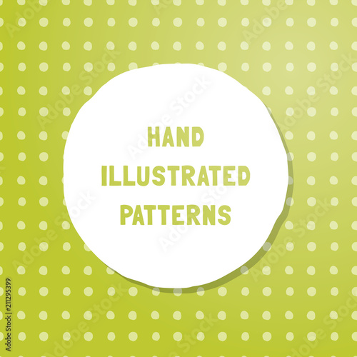 Vector hand-illustrated seamless texture.