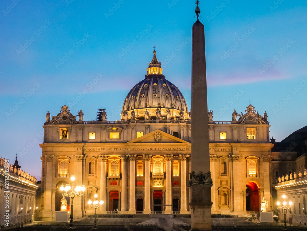 Fototapeta premium Basilica di San Pietro