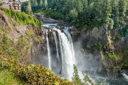 Misty Snoqualmie Falls