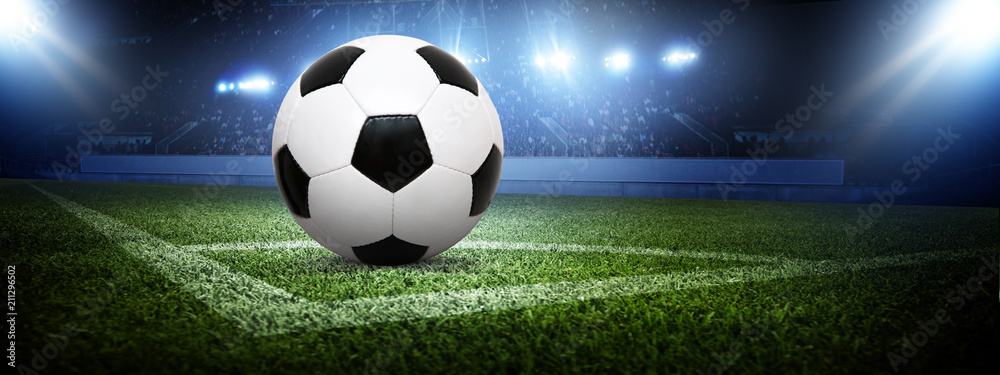 Fototapeta premium Fussball Stadion