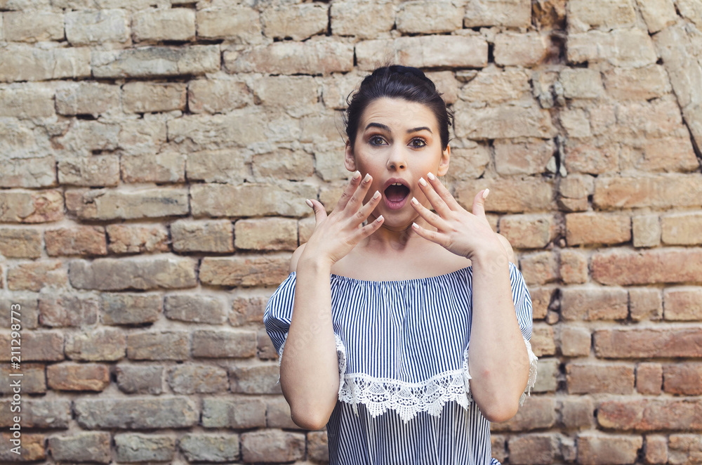 Shocked girl Shocked girl