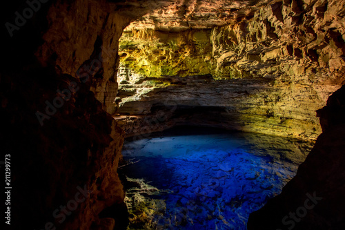 The Enchanted Well-Poço Encantado in The State of Bahia Brazil