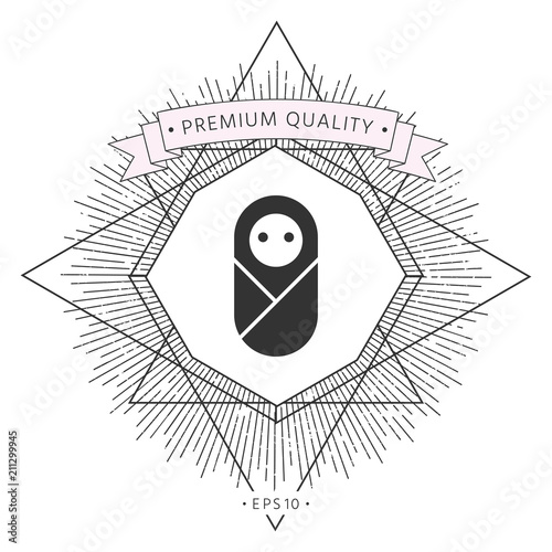 Infant, neonate, newborn icon