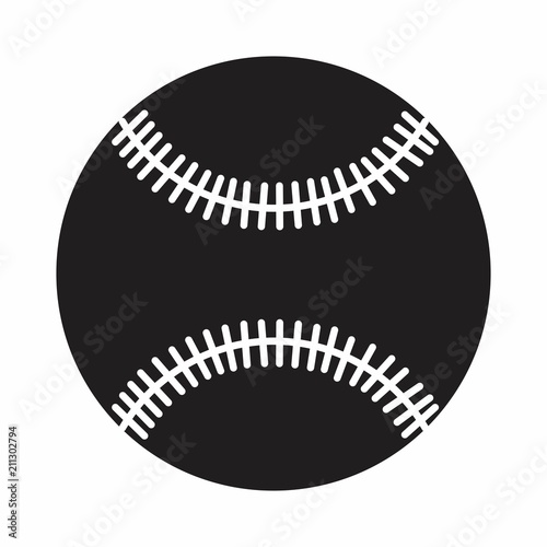 Baseball ball illustration