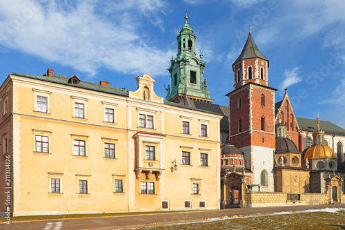 Krakow, the Wawel Castle and Cathedral, Poland