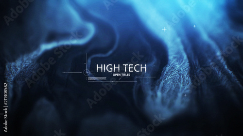 Blue Hi Tech Titles