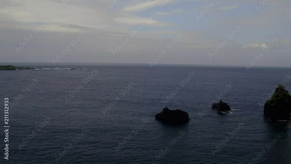 Hana Bay - Drone video of Hana Bay Maui Hawaii and coastline on the Road to Hana Maui Hawaii. Beautiful high resolution video of the Hawaiian Islands and beautiful water Hana Bay - Drone video of Hana Bay Maui Hawaii and coastline on the Road to Hana Maui Hawaii. Beautiful high resolution video of the Hawaiian Islands and beautiful water