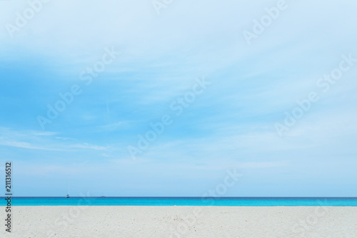 Fototapeta Naklejka Na Ścianę i Meble -  Beach of Formentera Island. Balearic Islands. Spain