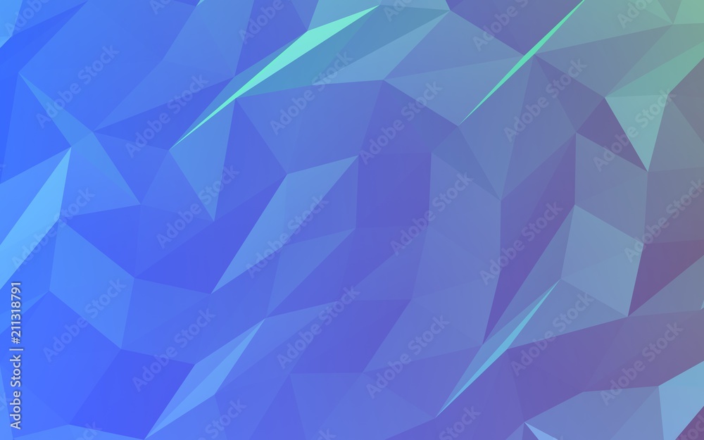 Abstract triangle geometrical blue background. Geometric origami style with gradient. 3D illustration Abstract triangle geometrical blue background. Geometric origami style with gradient. 3D illustration