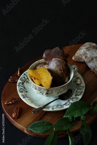 Naklejka Piernikowy pudding
