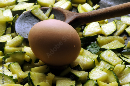 Frittata alle zucchine photo