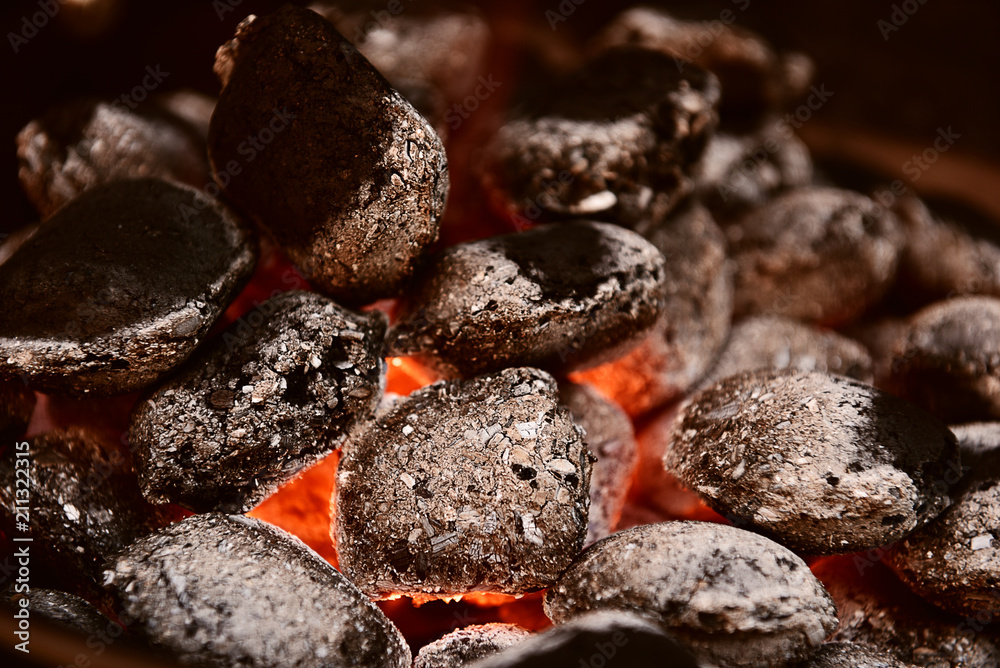 grilled charcoal texture in a barbecue grilled charcoal texture in a barbecue