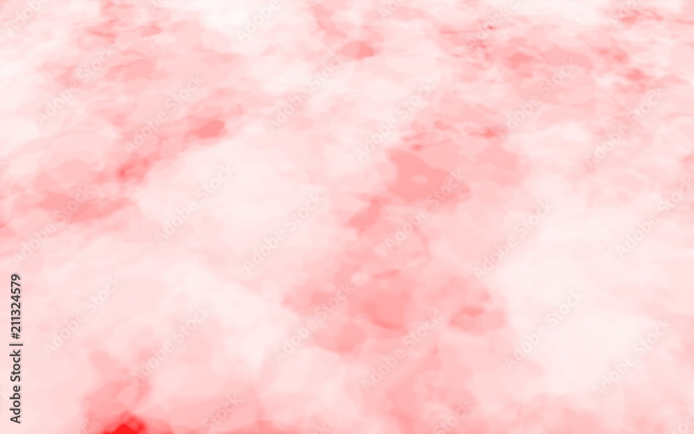 Fototapeta premium Background of abstract white color smoke isolated on red color background. The wall of white fog. 3D illustration