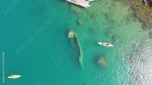sunken ship