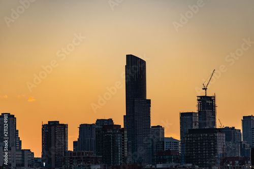 Orange Silhouette