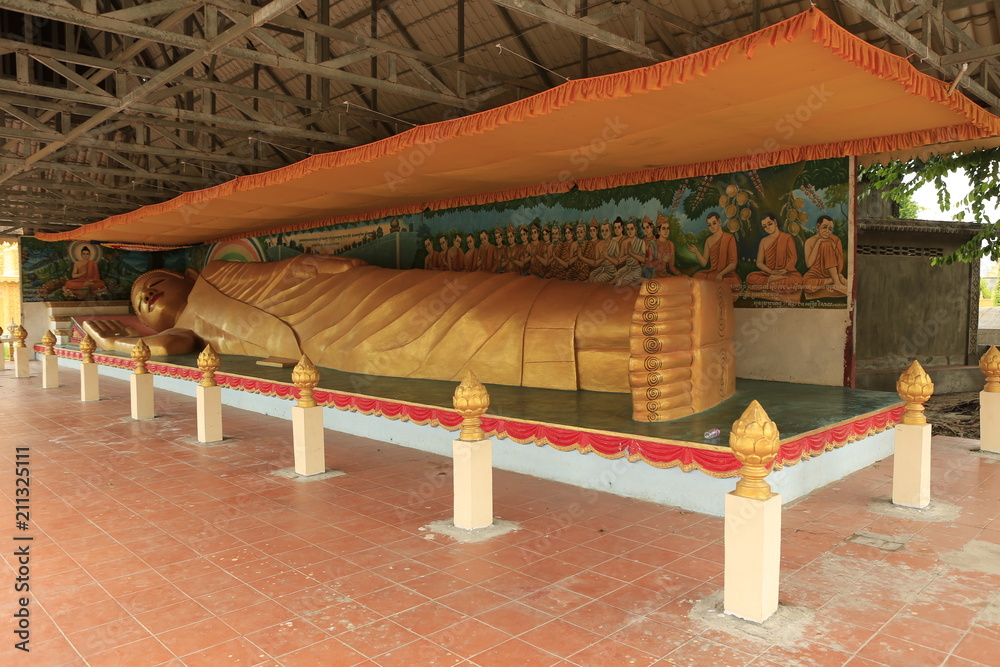 Bouddha couché à Phnom Penh