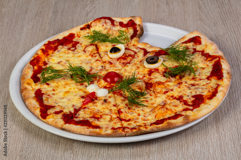 Kids pizza with cheese Kids pizza with cheese