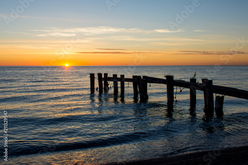 Pier into Sunrise