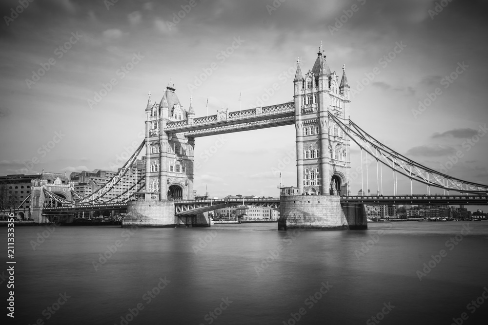 Tower Bridge in London. England 