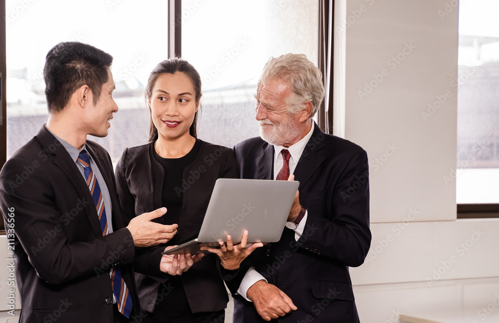 Business People Meeting in Conference room, Discussion Working Concept. Business People Meeting in Conference room, Discussion Working Concept.