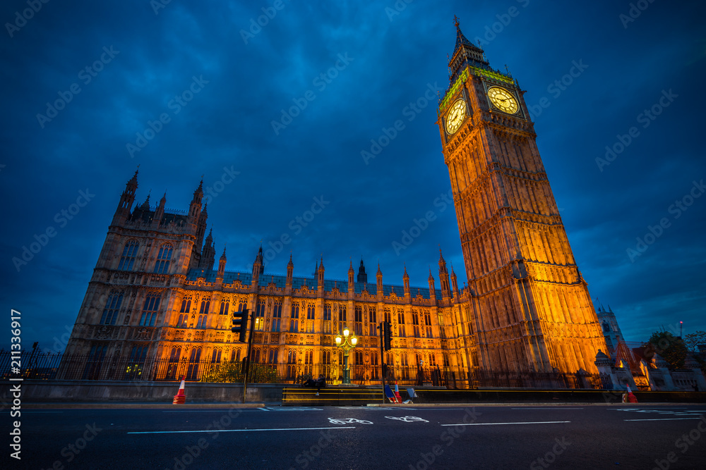 Big Ben and the Palace of Westminster 