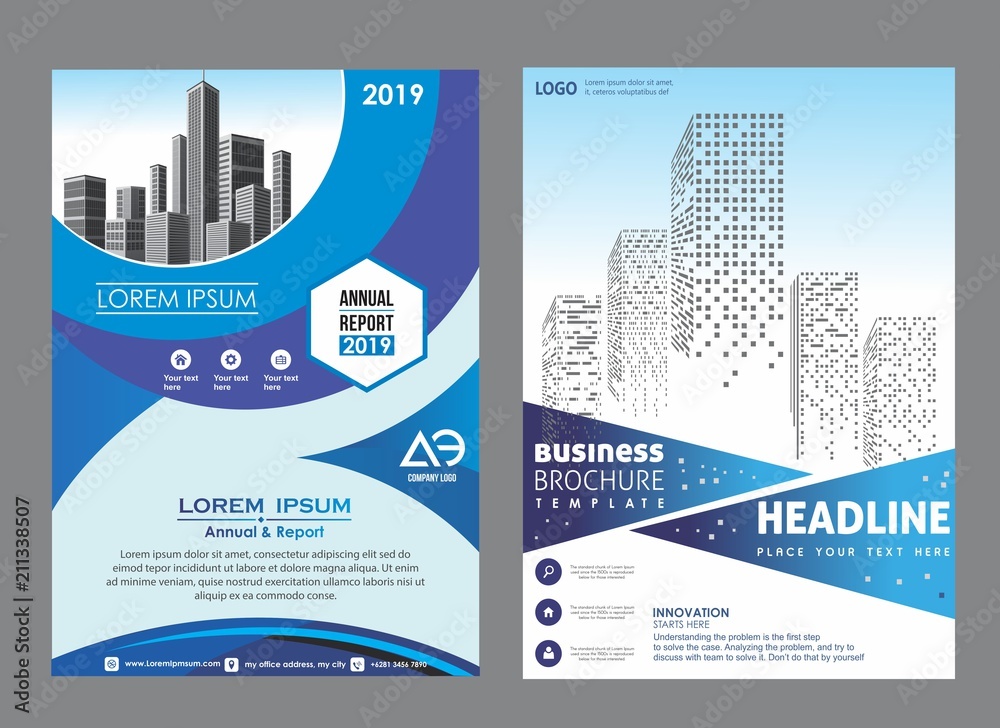 creative cover, layout, brochure, magazine, catalog, flyer for event