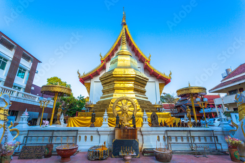 Phra That Chao Doi Tung on Doi Tung mountain in Mae Sai Chiang Rai © Narong Niemhom