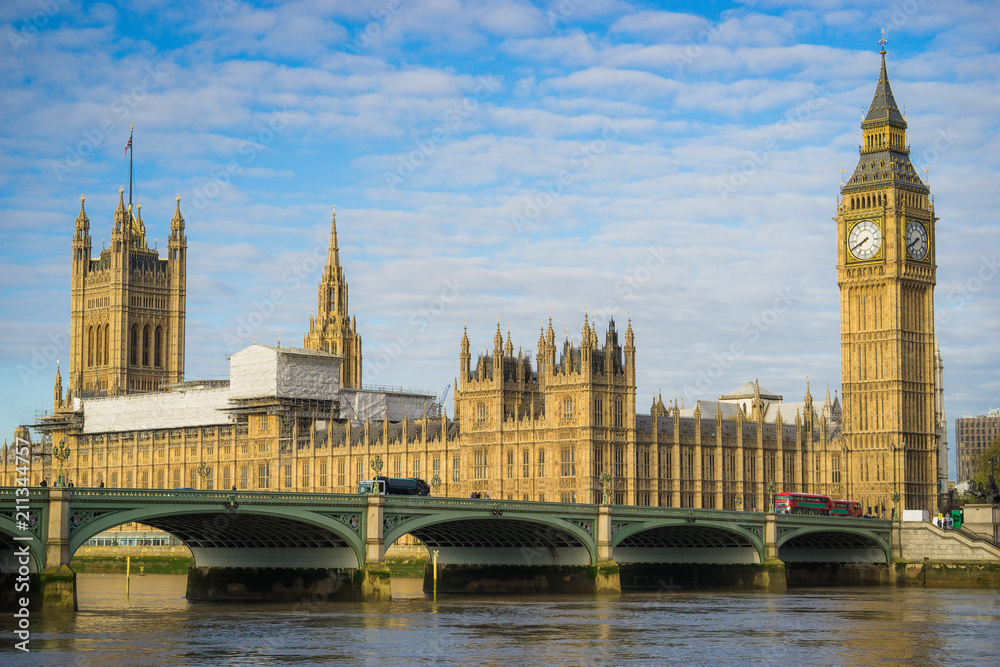 Westminster bridge and Big Ben