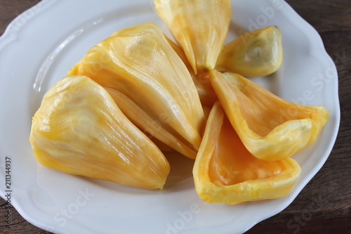 fresh sweet jackfruit delicious  fruit in thailand