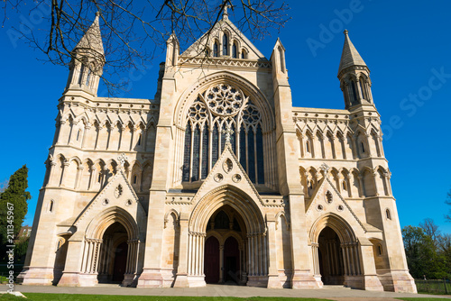 Cathedral and Abbey Church of Saint Alban in St.Albans, UK