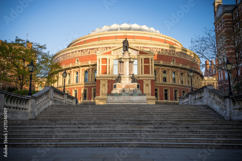 Back of the Royal Albert Hall viewed from the street