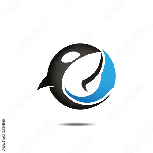 best concept logo orca