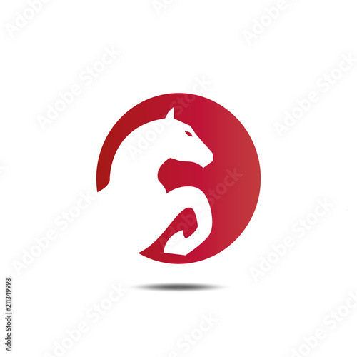 Best Horse Logo Concept photo