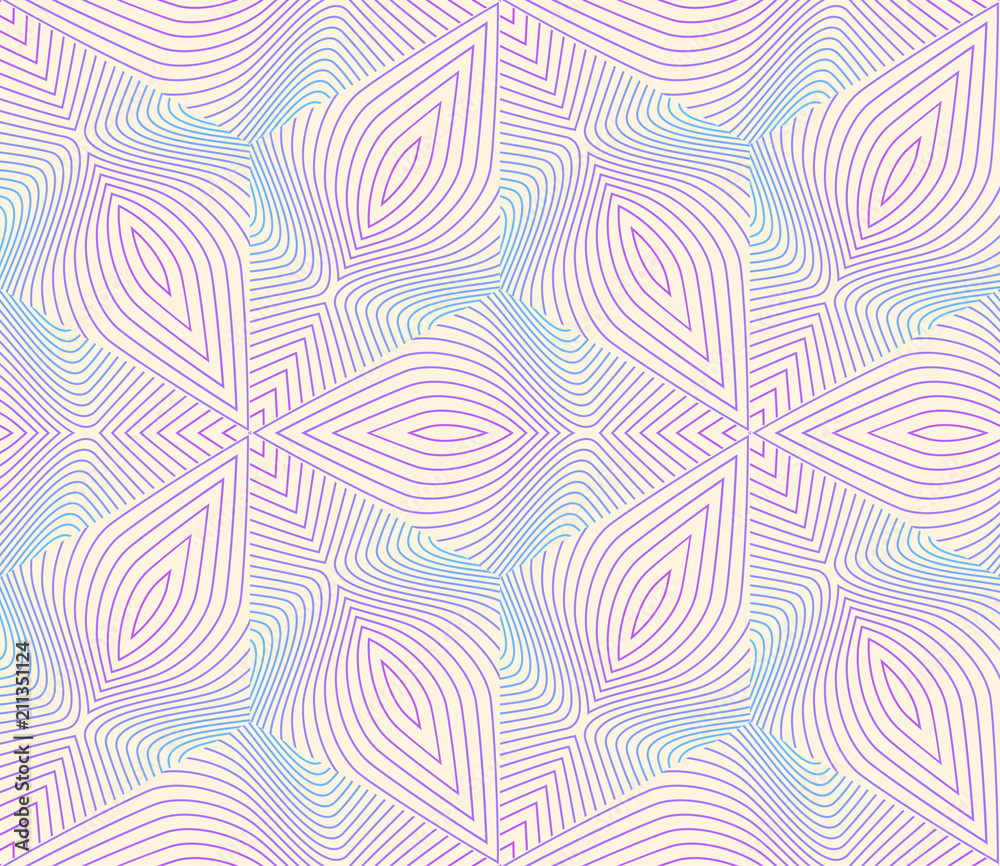 Vector Seamless Guilloche Background Vector Seamless Guilloche Background